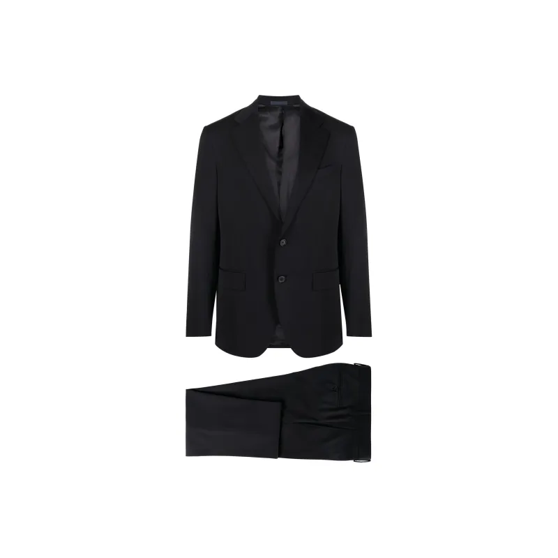 CARUSO Norma Single breasted Wool Suit-0