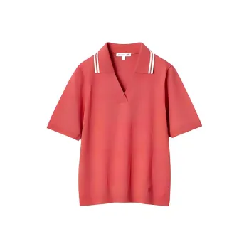 Jw Anderson X UNIQLO Jw Anderson Co-Branded Series Polo Shirts Women's Red