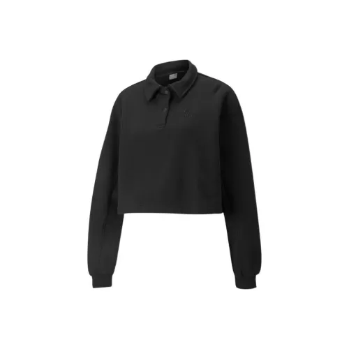 PUMA Polo Shirts Women's Black