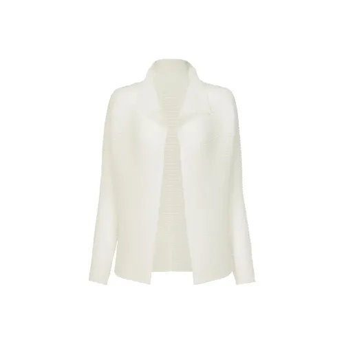 ISSEY MIYAKE Ombré Plissé Cardigan