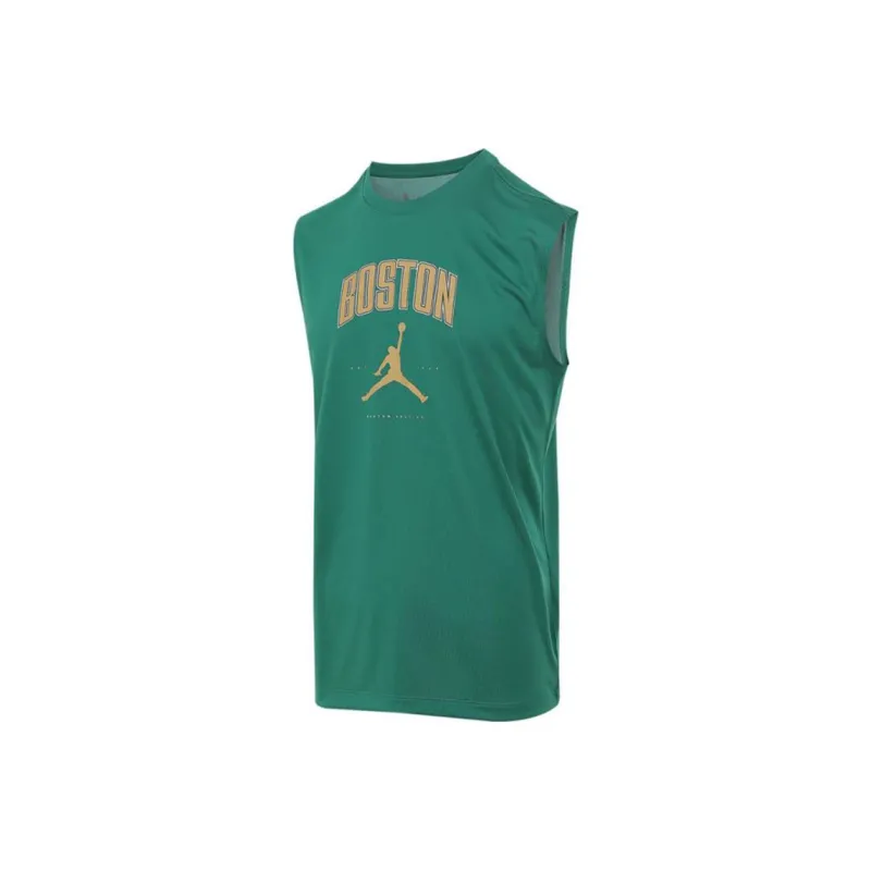Jordan Basketball Jersey Men's Green-0