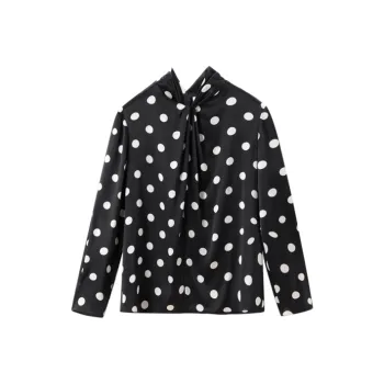 OVV Shirts Women's Black Pattern A1