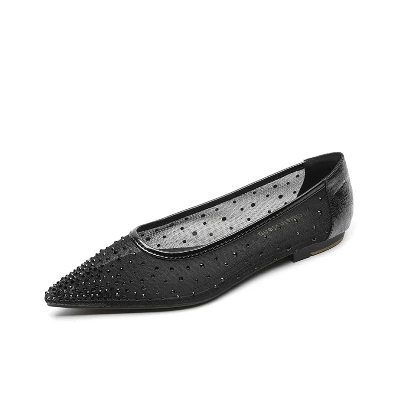 Lan Miao Casual Single Shoes 1CM Women's-3