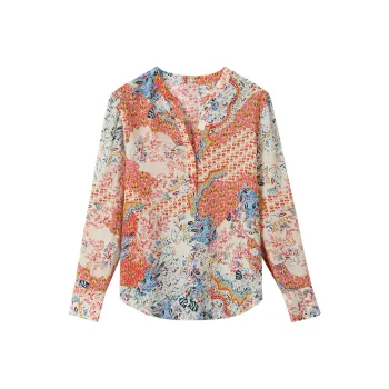 H YXIANG Shirt Women's Longing For Pastoral