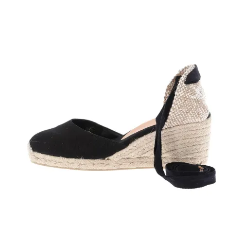 Castañer CARINA Wedge Heel High Heels 7cm Women's Black