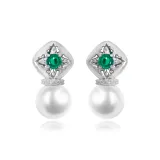 Utopia Silver Stud Earrings