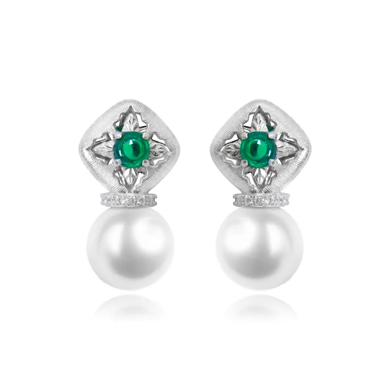 FUNNXI S925 Silver Earrings Women's-3