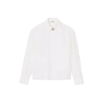 Sandro Long sleeve Silk Shirt