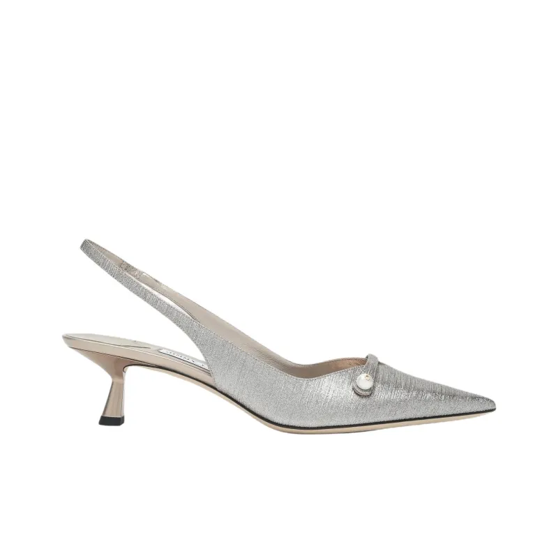 Jimmy Choo Slim Heel High Heels 4.5cm Women's Gray-1