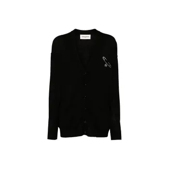 Sonia Rykiel Crystal Embellishment Cardigan