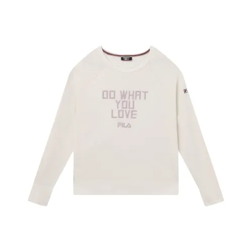 FILA Knitwear Women's Steam White