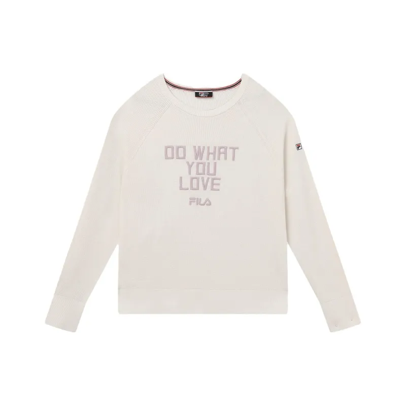 FILA Knitwear Women's Steam White-0