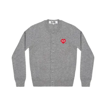 CDG Play CDG Play X INVADER Pixel Series Knitwear Women's Gray