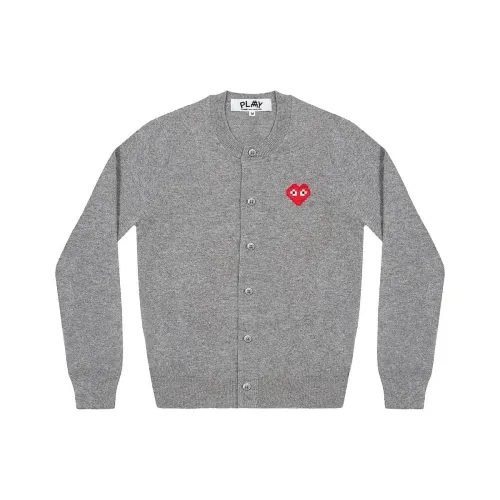 CDG Play CDG Play X INVADER Pixel Series Knitwear Women's Gray