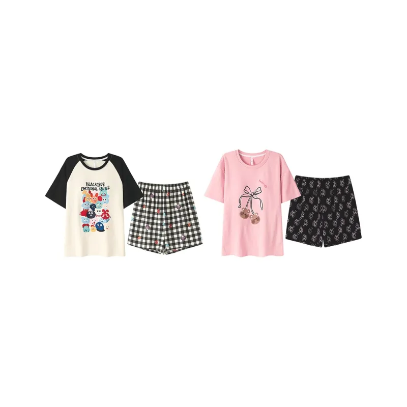 Cotton Gene Pajama Set Unisex Combo Set-84