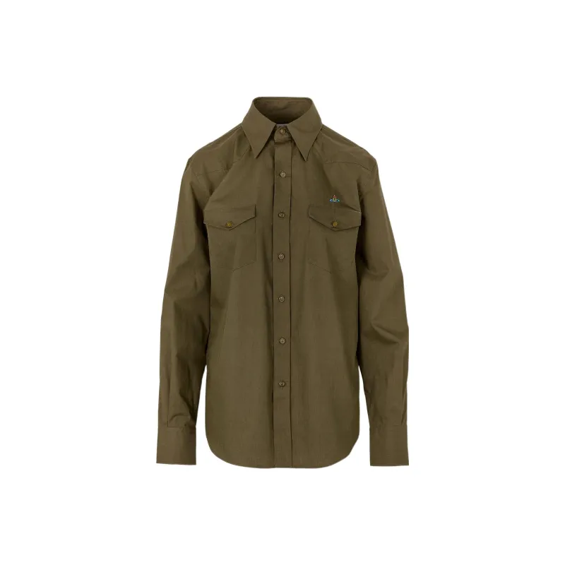 Vivienne Westwood Shirt Women's Olive Green-0