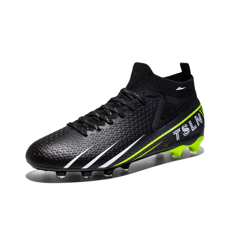 Kuding TF Rubber Broken Studs Artificial Ground Slip Resistant Soccer Shoes Unisex-12