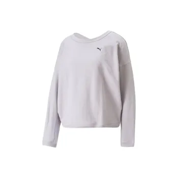 PUMA CREW SWEAT Sweatshirts Women's Light Purple