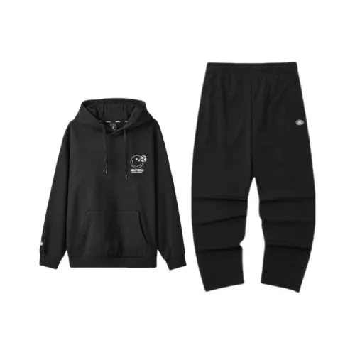 Skechers Sweatshirt Set Unisex Carbon Black