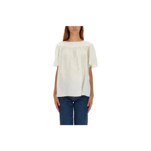 ASPESI Knot-Detailed Short-Sleeved Shirt