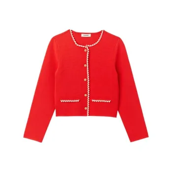 Sandro SS23 Year Of The Rabbit Capsule Collection Knitwear Women's Red