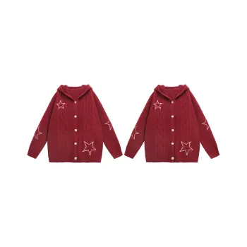 Tryforlove Couple Set Unisex Red