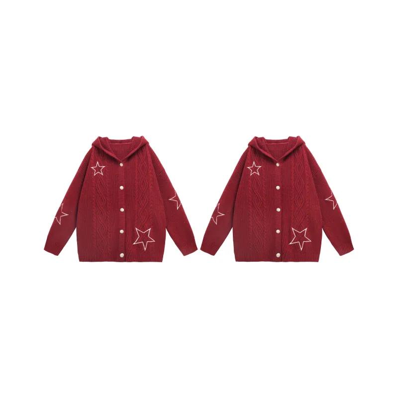 Tryforlove Couple Set Unisex Red-0