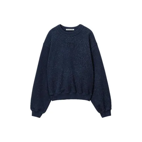 waist Wang Stacked Logo Crewneck Sweatshirt