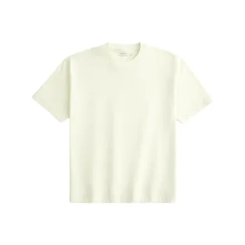 Hollister T Shirt Men's Light Yellow