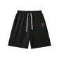 [Quick-Dry & Stretchy]Black (Tf Red Autobot Pants Logo)