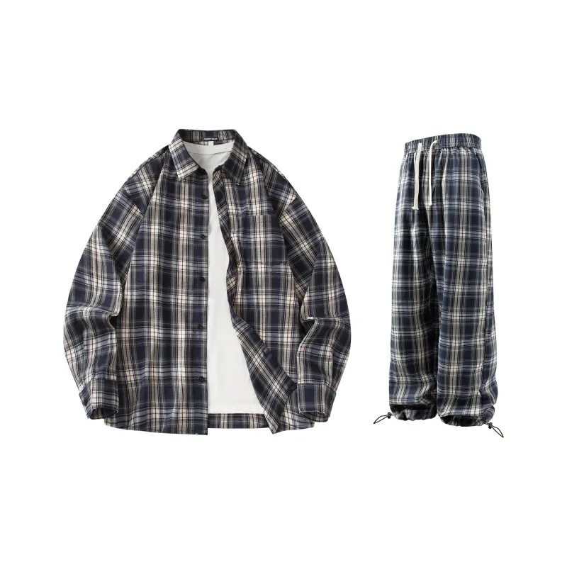 Paddy Julia Shirt Matching Set Unisex Dark Blue-0