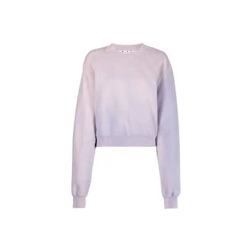 OFF WHITE Tie dye Crew neck Sweatshirt