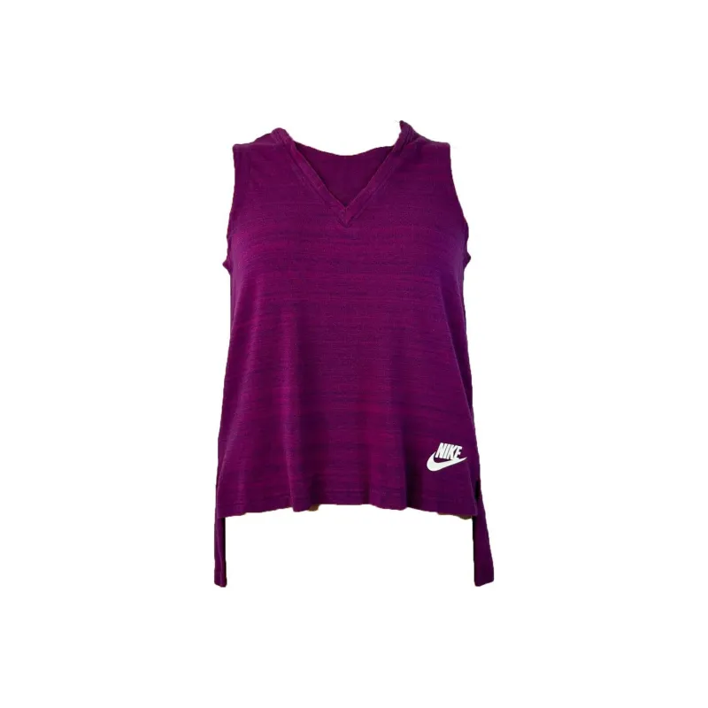 Nike T Shirts Women's Purple-0