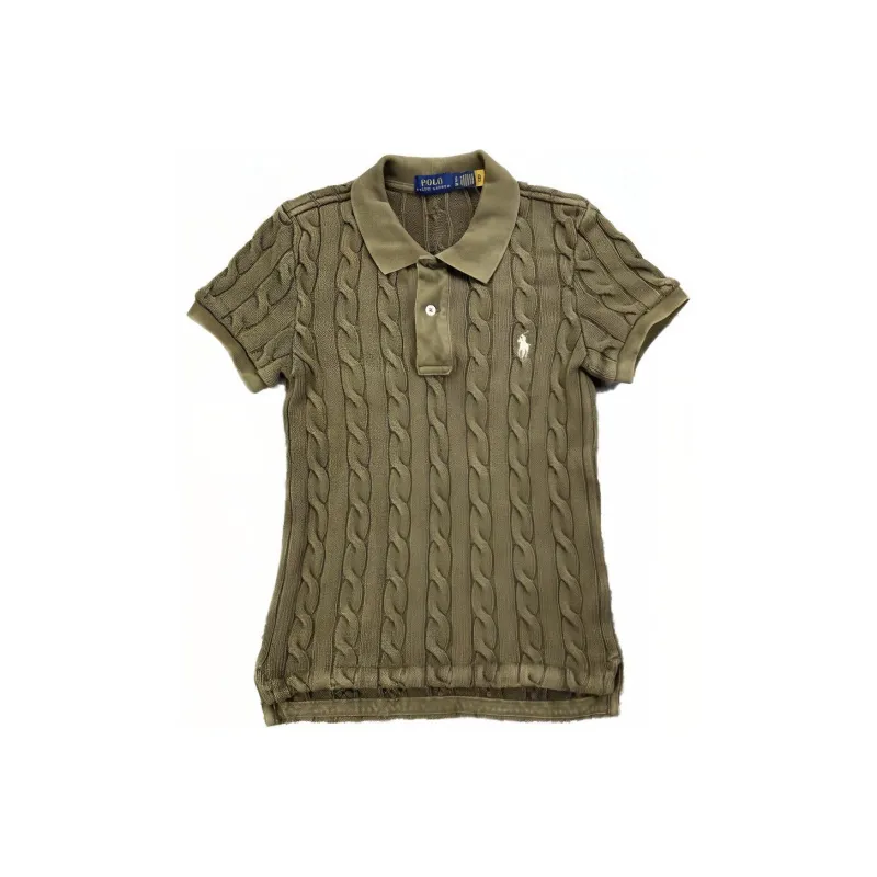 Polo Ralph Lauren SS24 Polo Shirt Women's Green-0