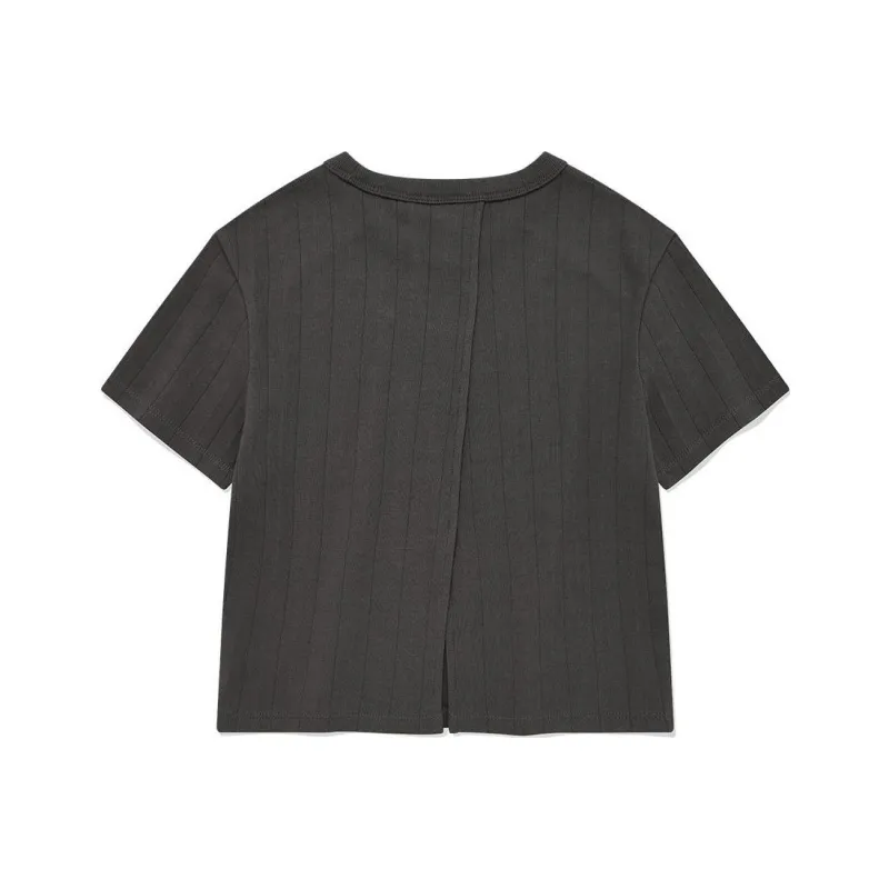 COVERNAT T Shirt Women's Charcoal Gray-0