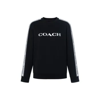 COACH SS23 Sweatshirt Women's Black