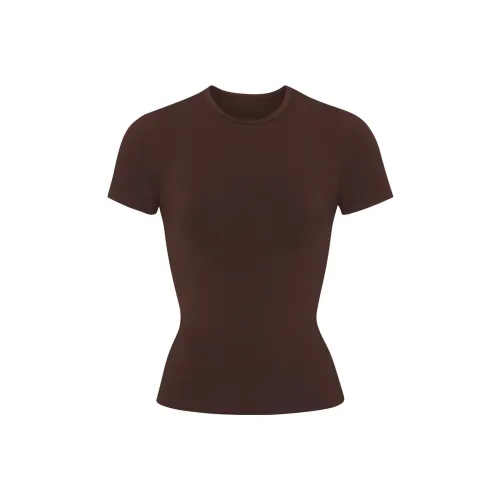 Skims T Shirts Women's Cocoa