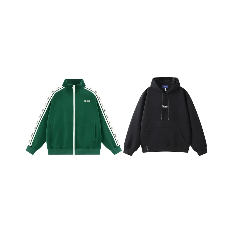 Torso Sweatshirt Sets Unisex-22