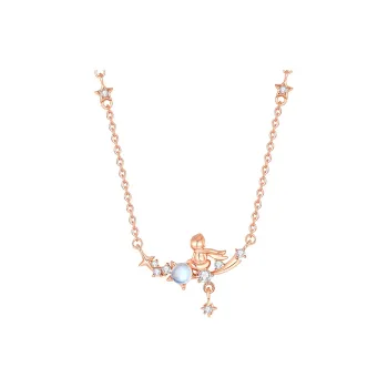 Treasure Flaws S999 Fine Silver Necklaces Women's