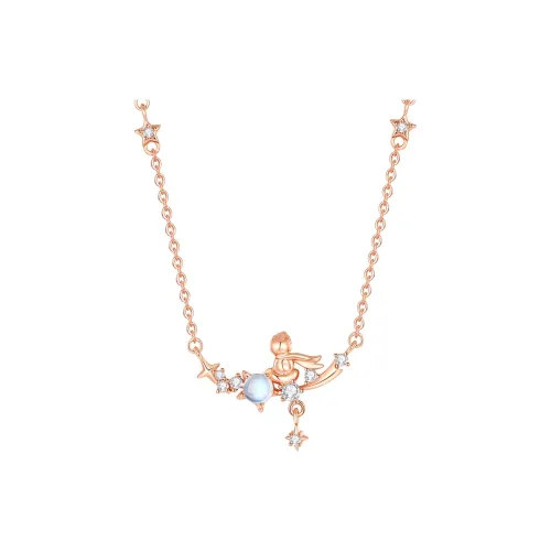 Treasure Flaws S999 Fine Silver Necklaces Women's