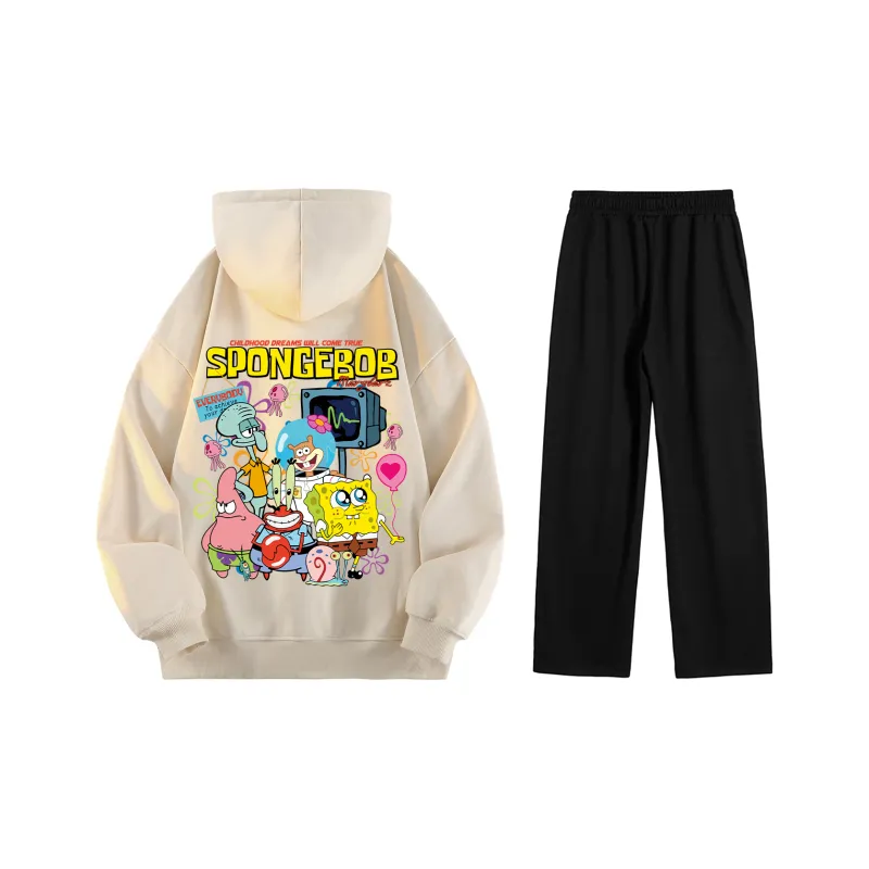 SPONGEBOB SQUAREPANTS Sweatshirt Set Unisex-28