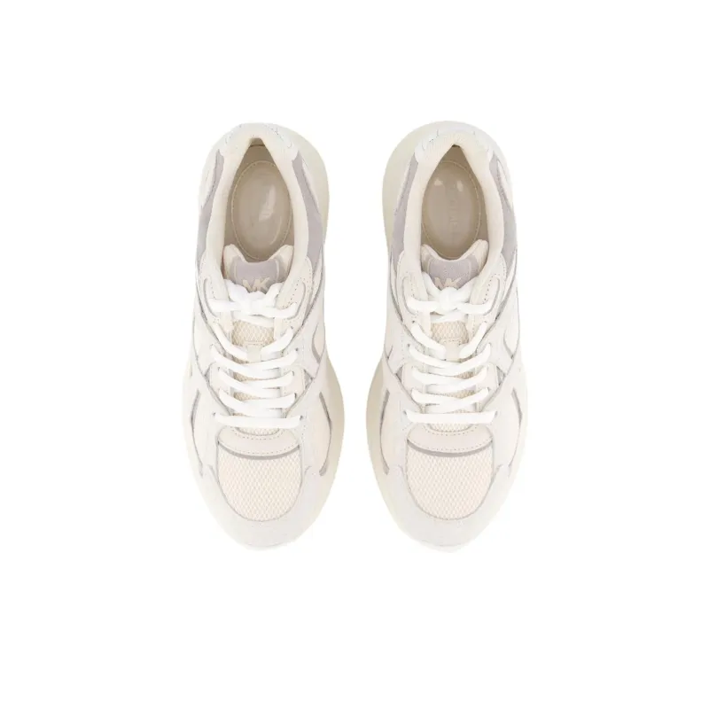 MICHAEL KORS Dames Leo Low Top Casual Shoes Women's Beige-4