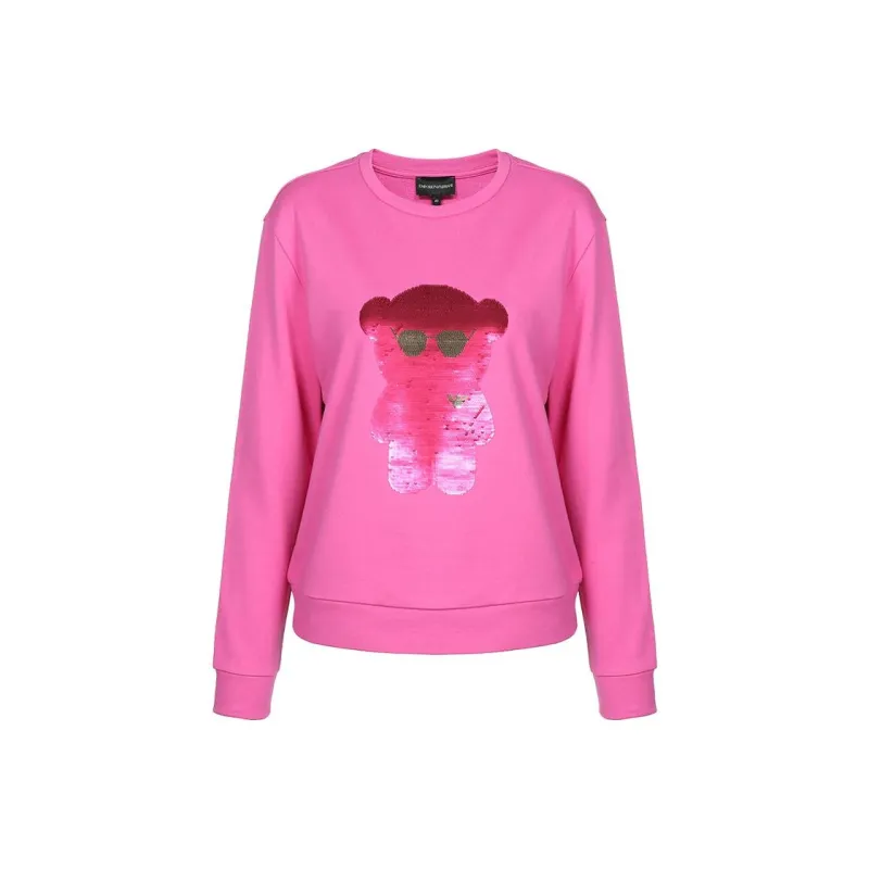 EMPORIO ARMANI Sweatshirts Women's Rose Red-0