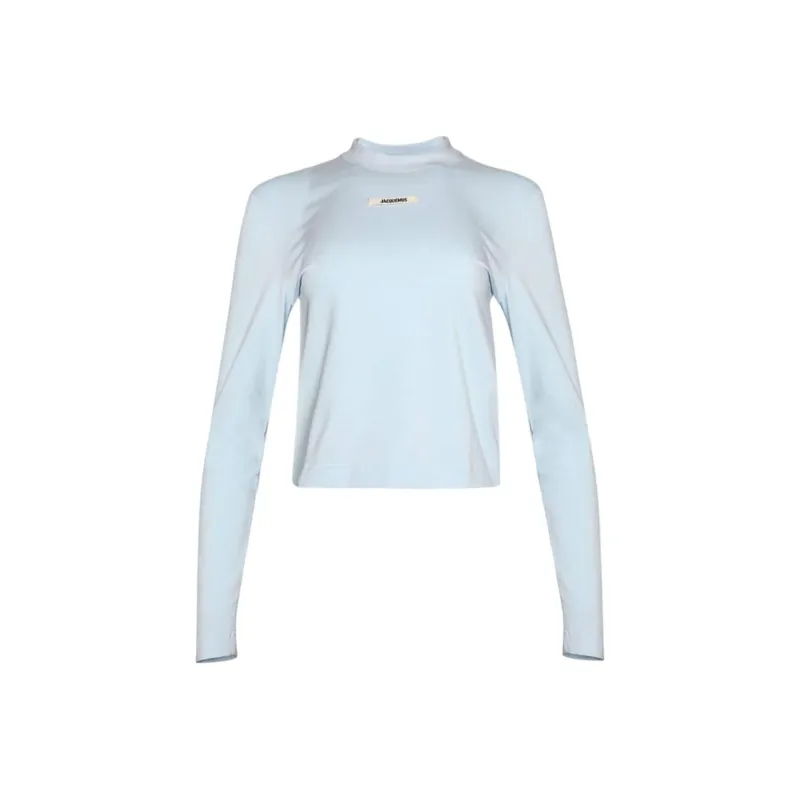 Jacquemus Le T Shirt Gros Grain 'Light Blue'-0