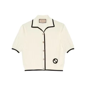 GUCCI FW23 Knitwear Women's Ivory White