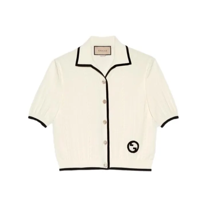 GUCCI FW23 Knitwear Women's Ivory White-0