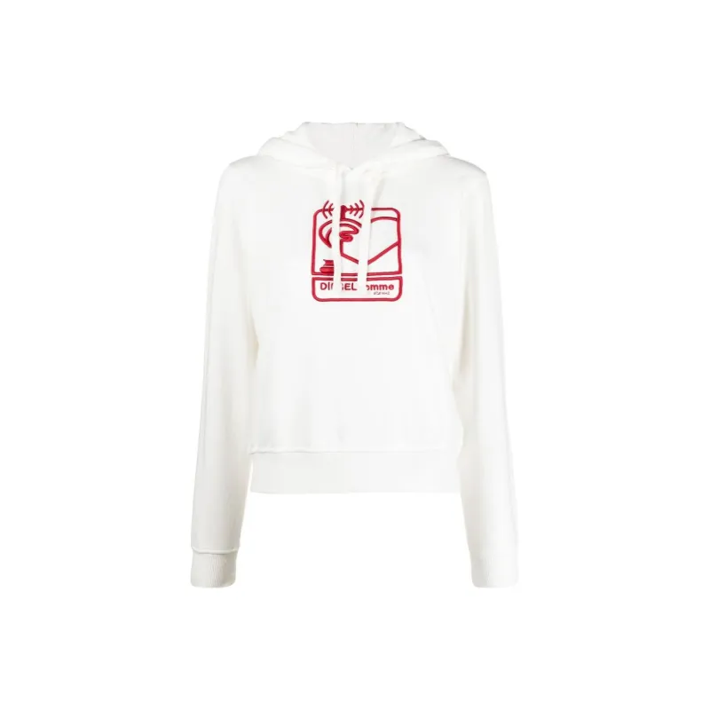 DIESEL Sweatshirts Women's White-0