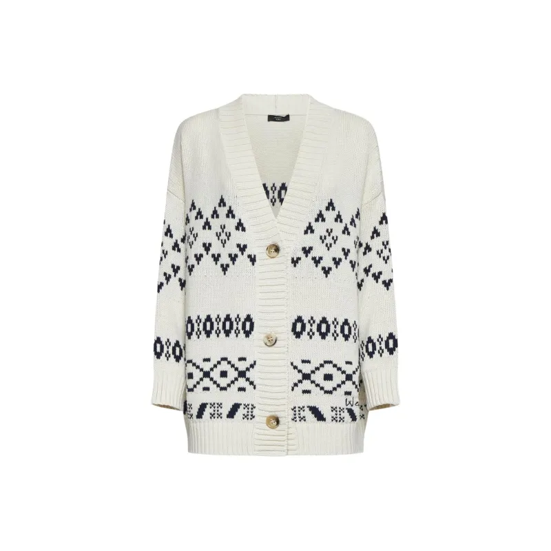 WEEKEND MaxMara Acacia Oversized Knitted Cardigan-0