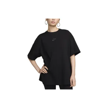 Nike Drop Shoulder Sleeve T Shirt Women's Black