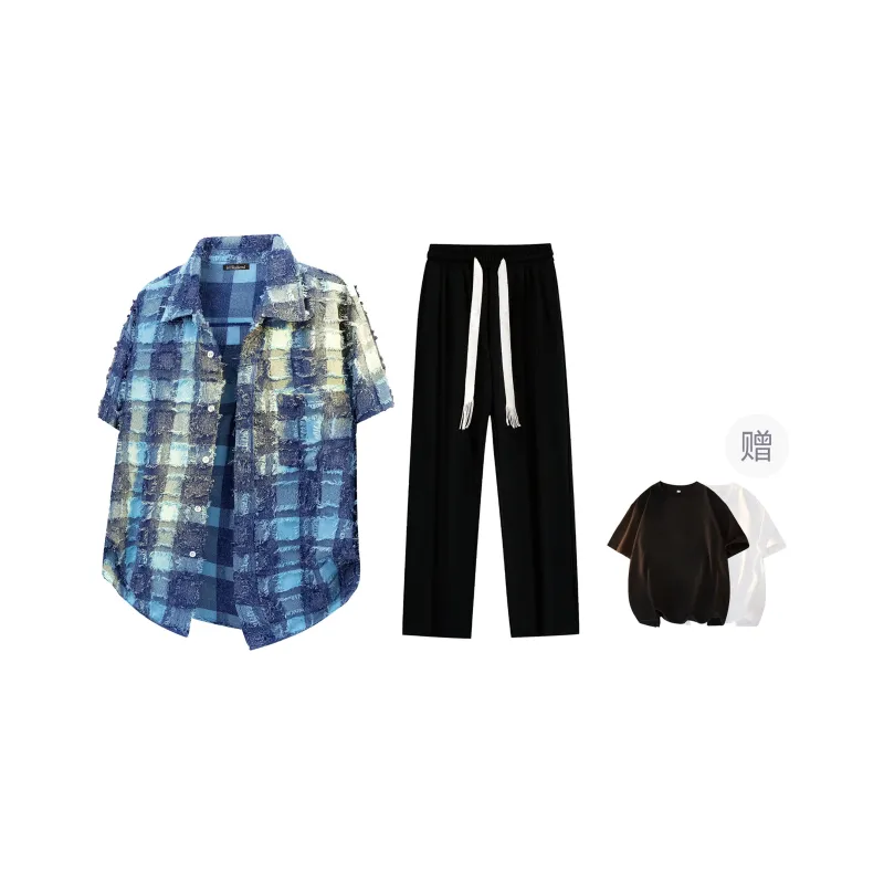 LA'T.WEEKEND Shirt Matching Set Unisex-14
